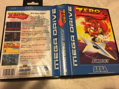 Zero the kamikaze pal sega - kamikaze,